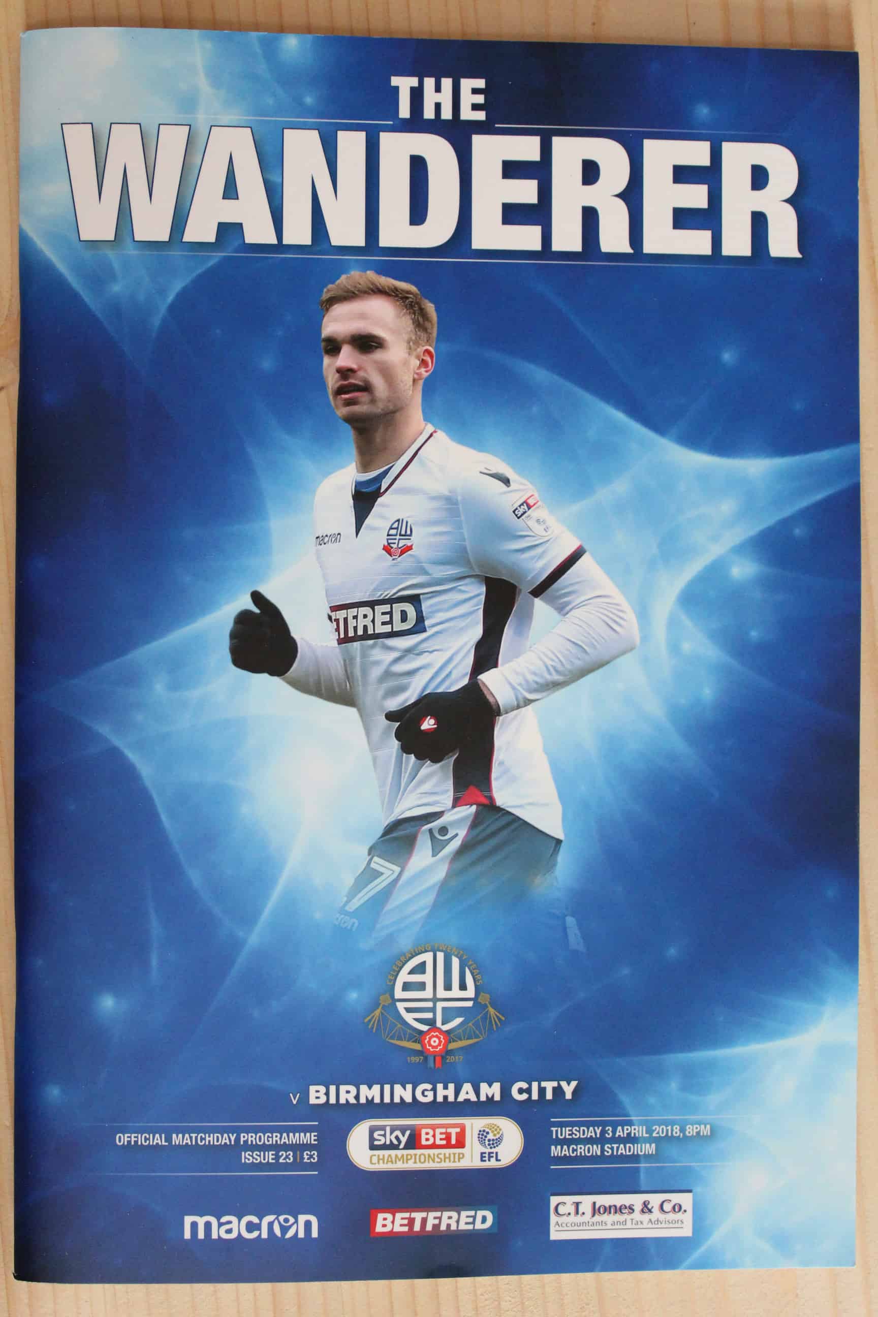 Bolton Wanderers FC v Birmingham City FC